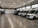 Wohnmobil Hallen-Stellplatz, Wohnmobil Stellplatz Innenbereich