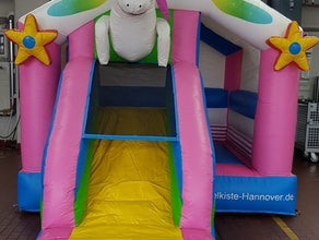 Hüpfburg Einhorn