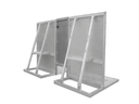 Crash Barrier mit Kabeldurchlass