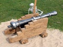 Kanonen, Schiffskanone, Piratenkanone,