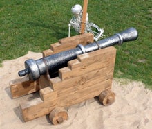 Kanonen, Schiffskanone, Piratenkanone,