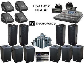 Komplettsytem für Live Acts - Band Pack V - DIGITAL -