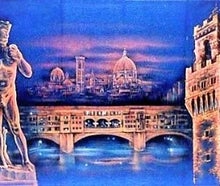 Toskana Kulisse, Bühnenbild, Florenz, Italien