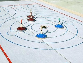 MOBILE EISSTOCKBAHN | EISBAHN | CURLING | WINTERSPORT | EISSTOCKSCHIESSEN