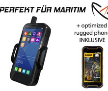 Thuraya SatSleeve+ mit optimiertem Smartphone Maritim Kit