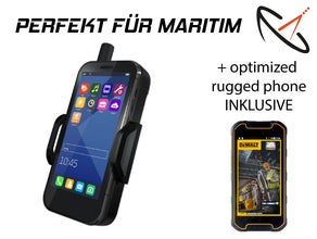 Thuraya SatSleeve+ mit optimiertem Smartphone Maritim Kit
