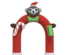 Aufblasbarer Weihnachtsbogen