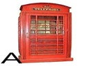 England Telefonzelle, Telefonkabine, London, Münztelefon, Telefon