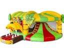Hüpfburg Multiplay XL Dschungel 5,50 m x 5,50 m x 3,20 m (LxBxH - Galerie - Bild 1