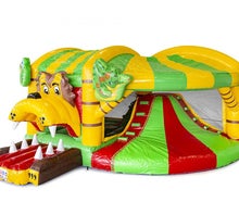 Hüpfburg Dschungel Multiplay XL 5,50 m x 5,90 m x 3,10 m (LxBxH)