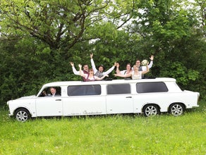 Trabant Limousine Hochzeitsfahrzeug Hochzeitsauto XXL Trabi