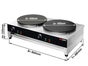 Crepes Gerät 40 cm - mit 2 Platten | Crepes Maker | Crepes Eisen | Crepes Platte | Crepiere - Galerie - Bild 3