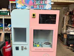 Zuckerwattevollautomat zu vermieten