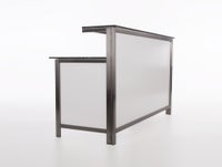 Mobile Bartheke, 150 cm beleuchtbar und erweiterbar