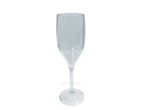 Sektglas Kunststoff mieten