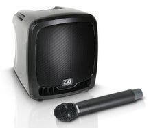 Mobile Lautsprecher mit Akku, Handmikrofon und Headset - LD Systems Roadboy