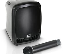 Mobile Lautsprecher mit Akku, Handmikrofon und Headset - LD Systems Roadboy