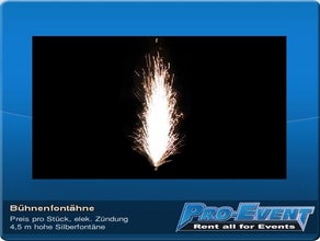 Bühnenfontähne