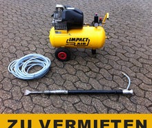 Druckluftlanze mit 230V Kompressor