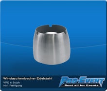 Windaschenbecher Edelstahl
