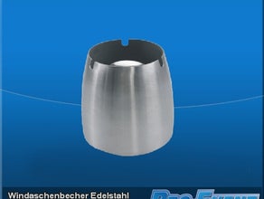 Windaschenbecher Edelstahl