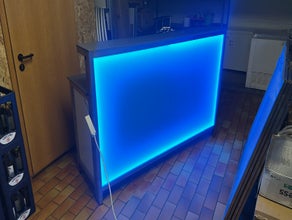 LED Theke / Klapp Theke / Mobile Gastro Theke / DJ Tisch