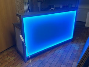 LED Theke / Klapp Theke / Mobile Gastro Theke / DJ Tisch