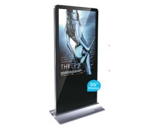Digitale Grossbildfläche / Info-Stele 55" Smartphone-Design
