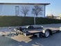absenkbarer Mutianhänger Absenkanhänger Doppel Motorradanhänger Rasenmäher Traktor Scherenhebebühne zwei Motorräder Biketrailer - Galerie - Bild 3
