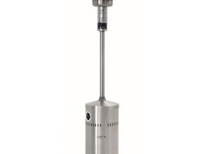 Heizlaterne, Heizpilz, Terassenstrahler, Heizstrahler, Gas, einfahrbar