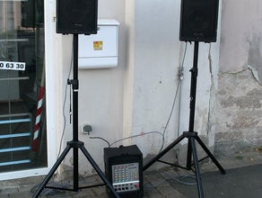 Musikanlage/Partyanlage- Komplett-Set mit Mikrofon