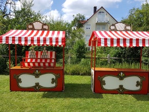 Nostalgie Marktstand mieten - inkl. 19% MwSt.