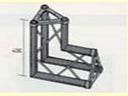Alu Traverse-3 Pkt Ultratruss Trio AC 25 90° Ecke