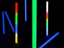 Akku LED RGB Tube 300° Abstarhlwinkel 100cmhoch / 5cm Durchmesser mit Fernbedienung, zum stellen und aufhängen