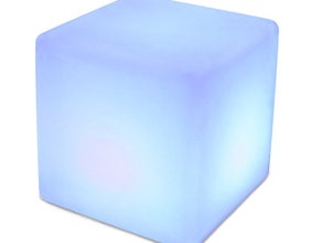 LED Lightcube / Sitzwürfel / Loungehocker (leuchtend in allen Farben)