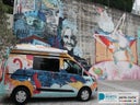Ford Transit Custom - Komfortabler Van für 4 mit Solar-Panel