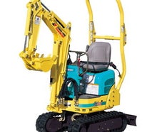 Minibagger 1t - 1065 kg