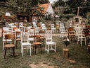 Stühle - Vintagestühle - Frankfurter Stühle - Holzstühle - boho - vintage - Hochzeit - Event