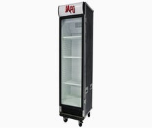 Kühlschrank mit Glastür
