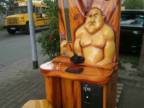 Armdrücken "Strong Man", Kraftautomat