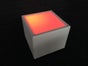 LED Akku Loungetisch 40x40cm mit Glasplatte weiß - Galerie - Bild 3