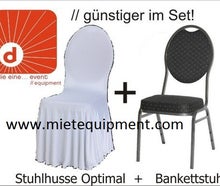 Set Bankettstuhl inkl. Husse (Optimal)
