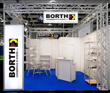 Traversensystem: 5 m x 5m, Höhe: 5 m