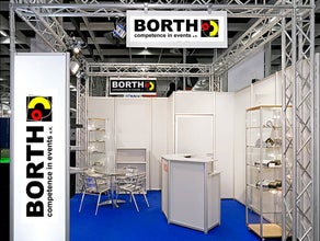 Traversensystem: 5 m x 5m, Höhe: 5 m