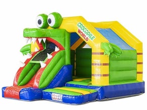 Hüpfburg / Hüpfburg mieten Krokodil / Hüpfburg leihen / Hüpfburgen uvm.