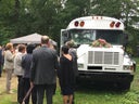 US Schoolbus, Roadshowbus, Partybus, Junggesellenabschied, amerikanischer Schulbus, Londonbus, Promotionbus, Event, Messestand,