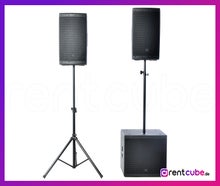 Mittlere Musikanlage JBL Tonset M - Aktive PA von JBL Professional | 4,1 kW Peak | 2 kW RMS