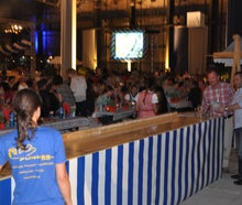 Maßkrugschieben - Bierkrugschieben mieten
