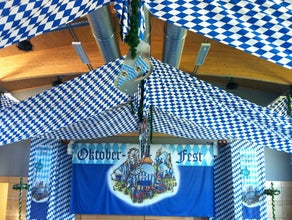 Bayrisch, München, Oktober, Bierfest Dekoration