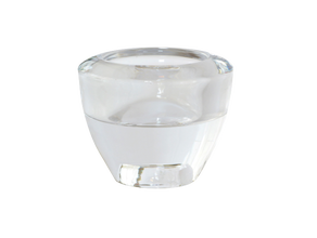 Glas - Kerzenhalter 2in1 für Spitz- und Stumpfkerzen